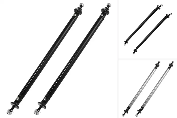Detailed view of Best Rear Diffuser Support Rods