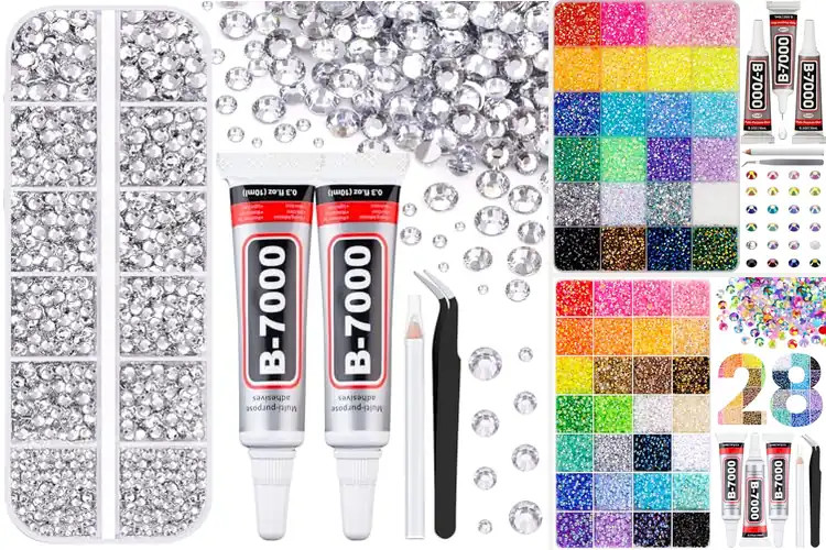 Detailed view of Best Rhinestones: Top 10 Kits to Elevate Your Craft Projects