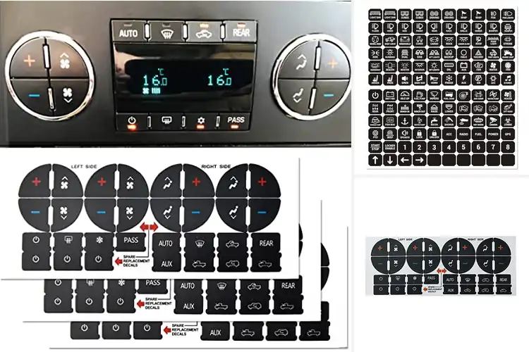 Detailed view of Best Self-Adhesive Climate Panel Sticker