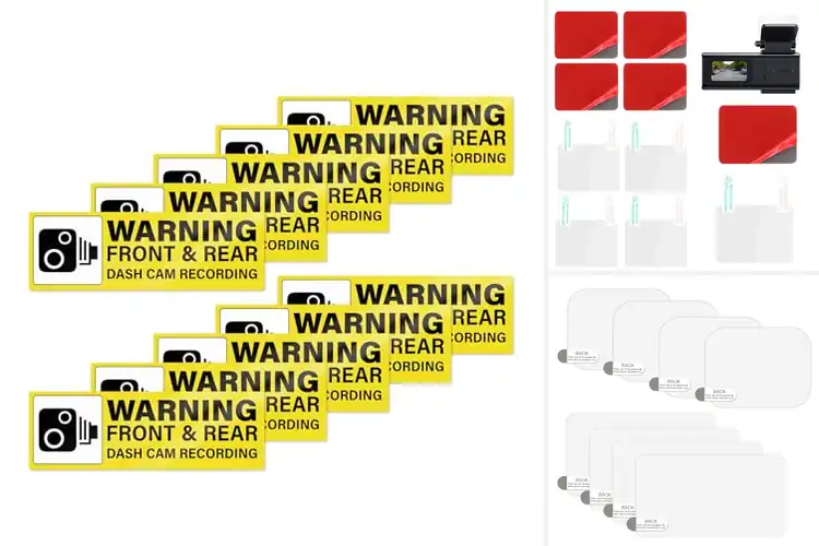 Detailed view of Best Self-Adhesive Dash Stickers
