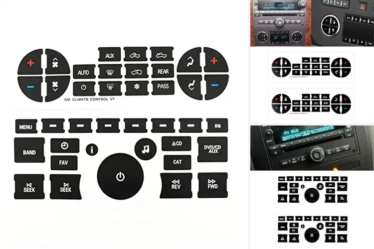 Detailed view of Best Sierra Audio Button Repair Stickers