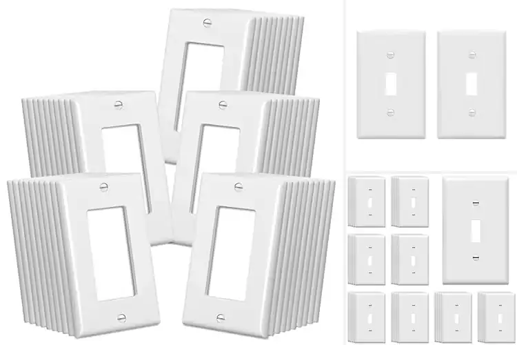 Detailed view of Best Standard Size 2.76 X 4.5 Switch Plates