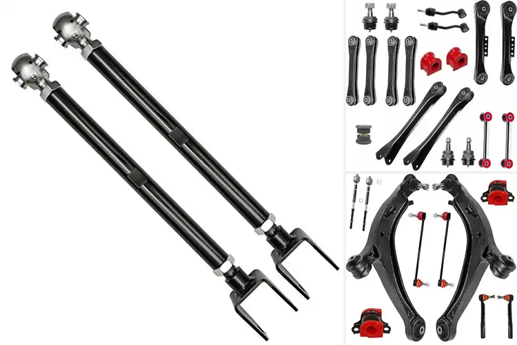 Detailed view of Best Suspension Components