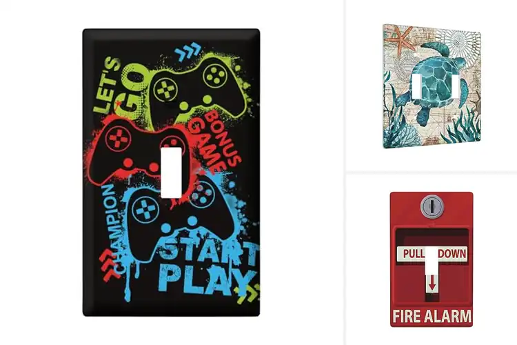 Detailed view of Best Themed Switch Plate Covers: 10 Fun Designs