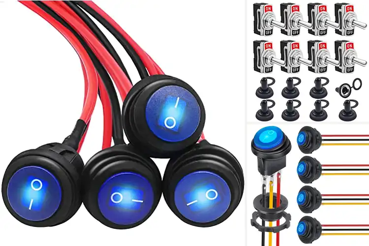 Detailed view of Best Waterproof Switches for Safe, Long‑Lasting Performance