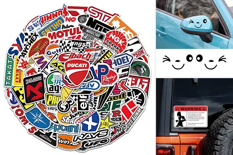 Detailed view of Best Weatherproof Car Decal Stickers